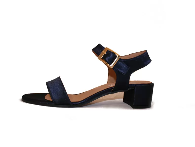 Vegan Chic #1227 Vegan Satin Block Heel Sandal By Cosi Cosi>Women Vegan Sandals | Designer