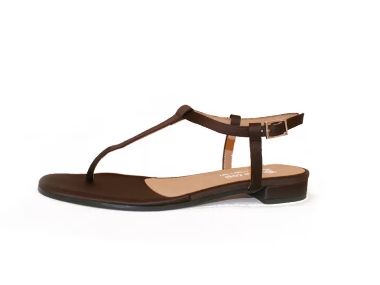 Vegan Chic #125 Vegan Satin Thong Sandal By Cosi Cosi>Women Vegan Sandals | Designer