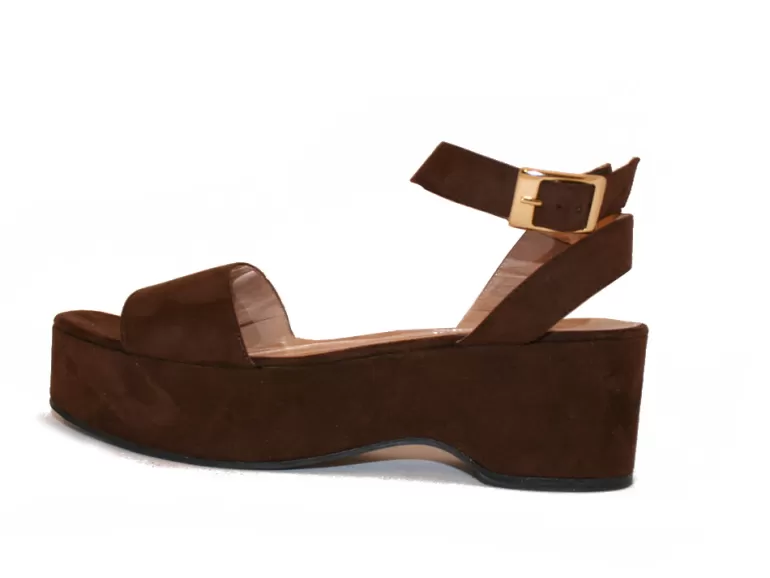 Vegan Chic #185 Vegan Suede Wedge Sandal By Cosi Cosi>Women Wedges | Vegan Sandals