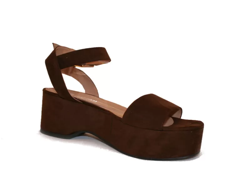 Vegan Chic #185 Vegan Suede Wedge Sandal By Cosi Cosi>Women Wedges | Vegan Sandals