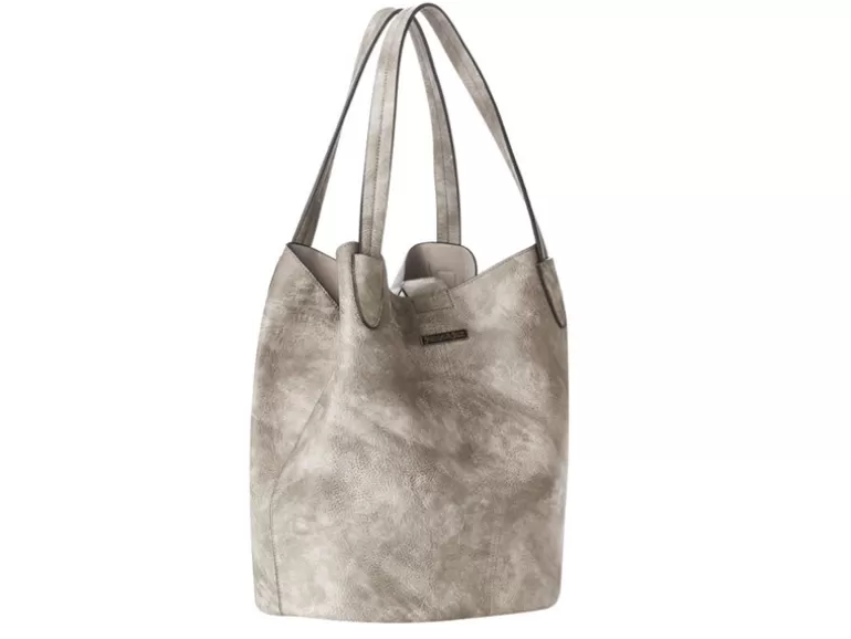 Vegan Chic 2 In 1 Tote/Bucket Bag By Jeane & Jax> Handbags