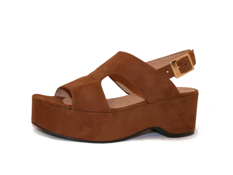 Vegan Chic #436 Vegan Suede Wedge Sandal By Cosi Cosi>Women Wedges | Vegan Sandals