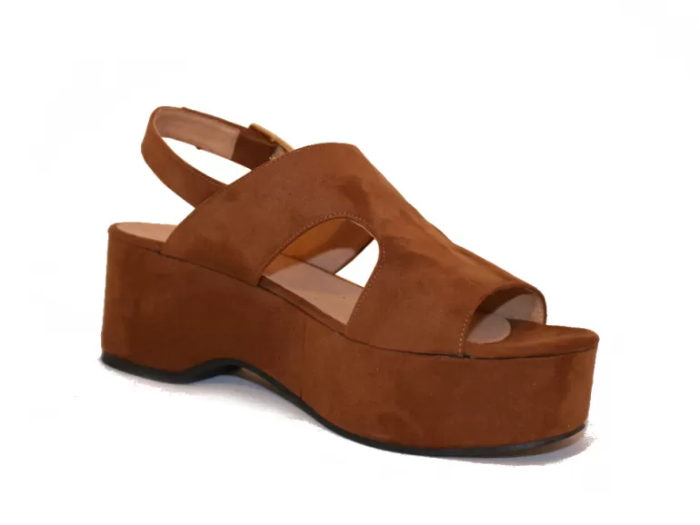 Vegan Chic #436 Vegan Suede Wedge Sandal By Cosi Cosi>Women Wedges | Vegan Sandals