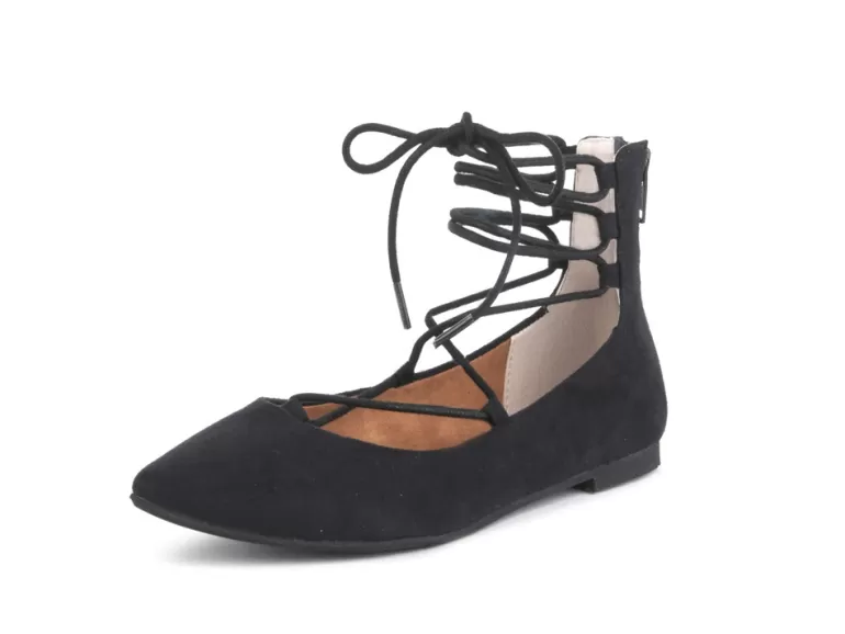 Vegan Chic Animated Lace-Up Flat By BC Footwear>Women Vegan Flats | Vegan Casual