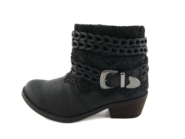 Vegan Chic Crochet Bootie- Cash By Tigerbear Republik>Women Vegan Boots | Vegan Casual