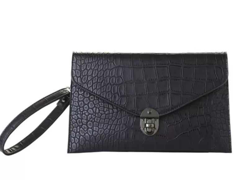 Vegan Chic Croco Envelope Clutch By Jeane & Jax> Handbags