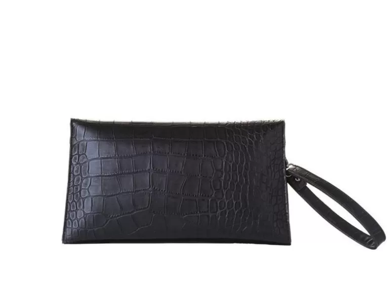 Vegan Chic Croco Envelope Clutch By Jeane & Jax> Handbags