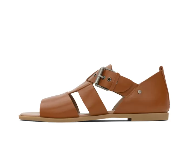 Vegan Chic Eboni Strap Flat Sandal By Matt & Nat>Women Vegan Sandals | Vegan Flats