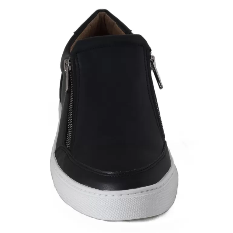 Vegan Chic Efe Double Zipper Dress Sneaker By NAE> Sneakers | Designer