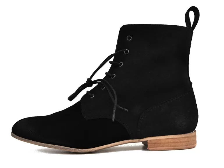 Vegan Chic Eleonora Lace-Up Bootie By NOAH>Women Designer | Vegan Casual