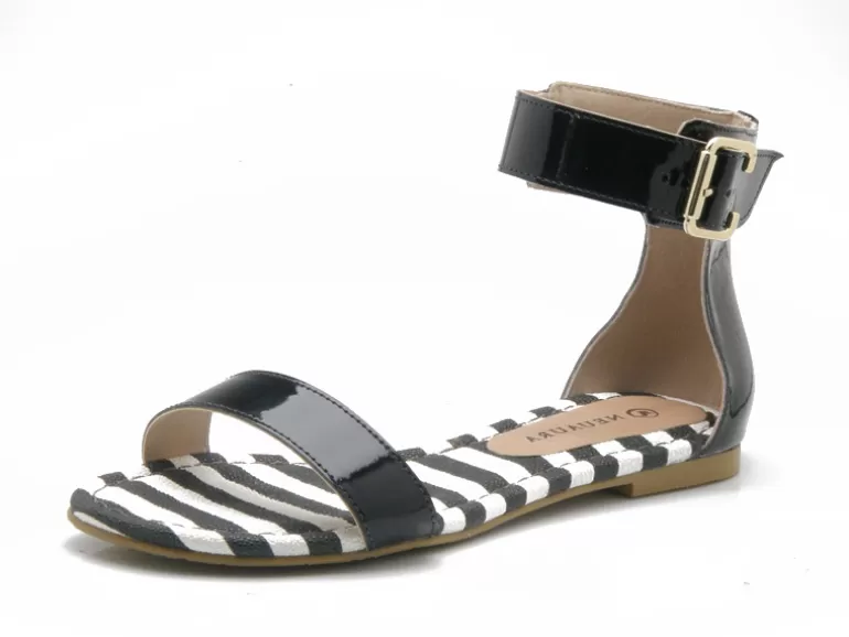 Vegan Chic Elli Ankle Strap Sandal By Neuaura>Women Vegan Sandals | Vegan Flats