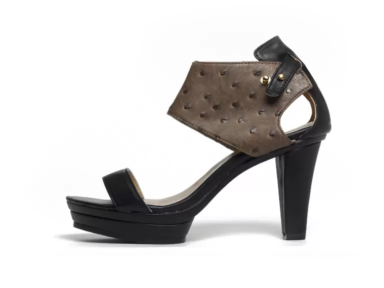 Vegan Chic Emerson Ankle Cuff Platform By Cri De Coeur>Women Vegan Sandals | Vegan Pumps