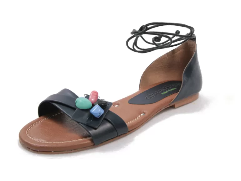 Vegan Chic Empire Vegan Flat By Olsen Haus>Women Vegan Sandals | Designer