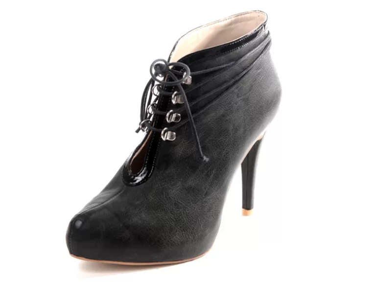 Vegan Chic Faith Stiletto Bootie By Olsen Haus>Women Designer | Vegan Boots