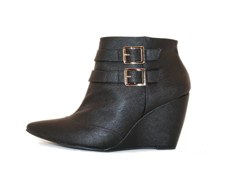 Vegan Chic Faye Wedge Bootie By Neuaura>Women Wedges | Designer