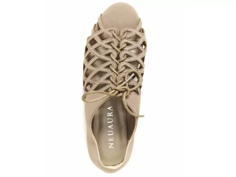 Vegan Chic Ivy Cage Flat By Neuaura>Women Vegan Sandals | Vegan Flats