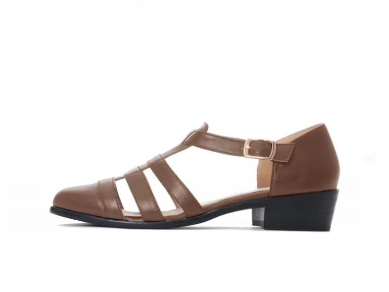 Vegan Chic Josie Strap Sandal By Cri De Coeur>Women Vegan Sandals | Vegan Flats