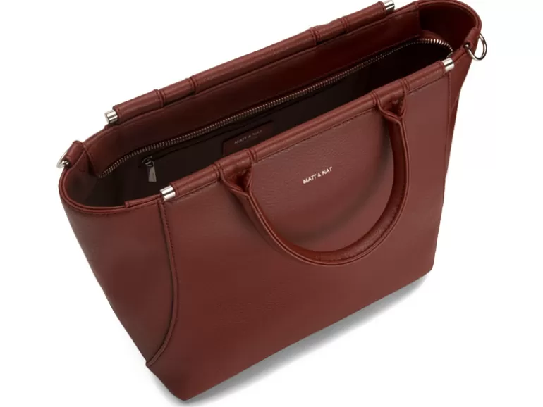 Vegan Chic Kari Vegan Satchel By Matt And Nat> Handbags