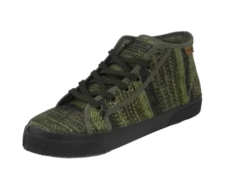 Vegan Chic Ladies Woven Sneaker By Natural World>Women Sneakers | Vegan Casual