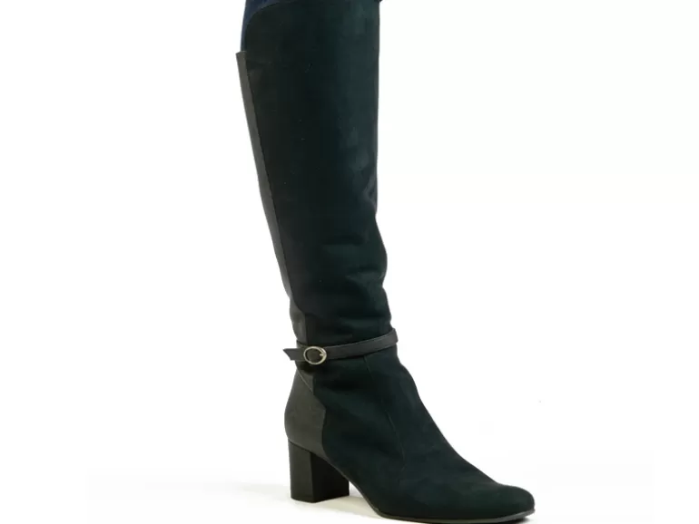 Vegan Chic Libra Tall Two-Tone Boot By Charmone>Women Vegan Boots