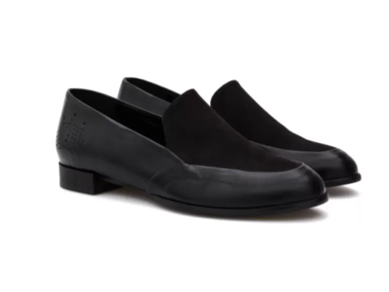 Vegan Chic Lillian Two-Tone Loafer By Bourgeois Boheme>Women Vegan Flats | Dress Shoes