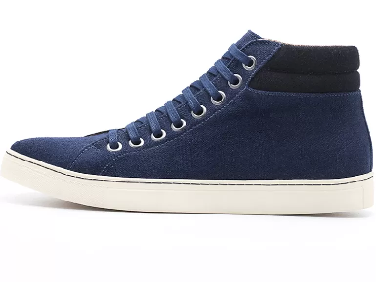 Vegan Chic Men's High Top Sneaker By Ahimsa> Sneakers | Vegan Casual