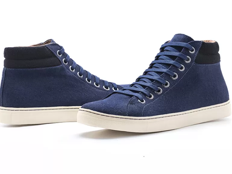 Vegan Chic Men's High Top Sneaker By Ahimsa> Sneakers | Vegan Casual