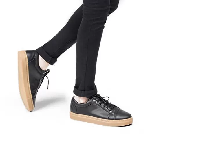 Vegan Chic Men's Sneaker-Vegan Leather By Ahimsa> Sneakers