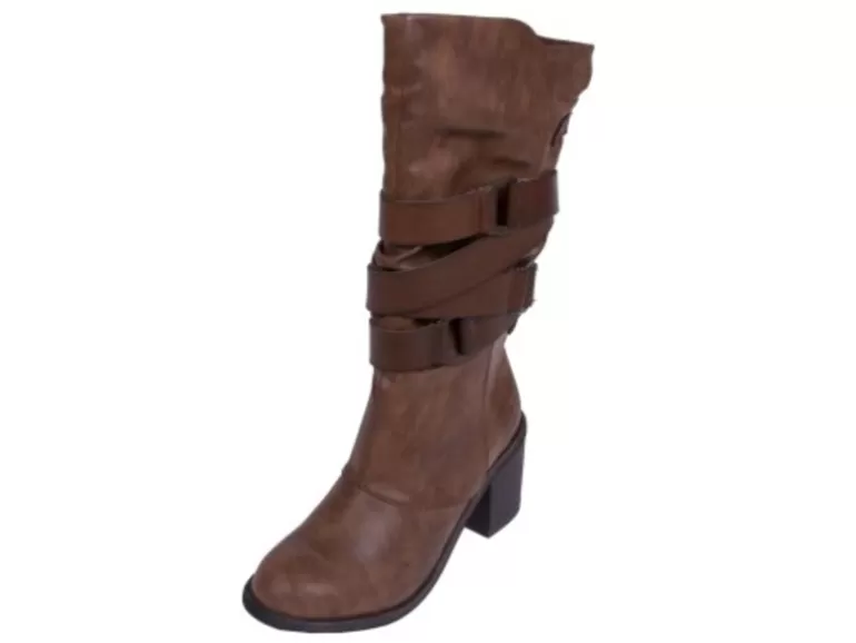 Vegan Chic Momento Boot With Straps By Blowfish>Women Vegan Boots