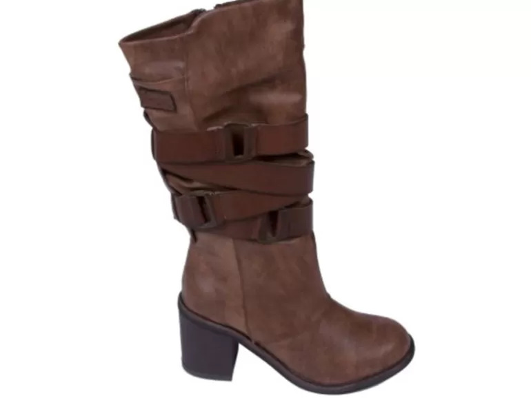 Vegan Chic Momento Boot With Straps By Blowfish>Women Vegan Boots