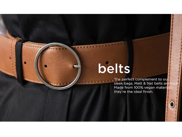 Vegan Chic Ora Women's 5 Cm Belt By Matt And Nat> Vegan Belts
