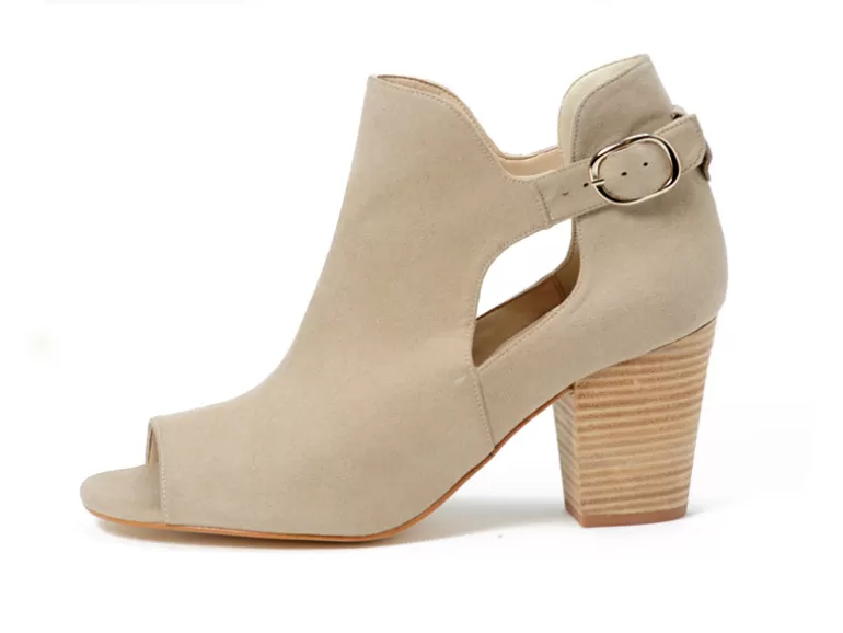 Vegan Chic Pioneer Cutout Bootie By Olsen Haus>Women Designer | Heels