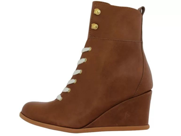 Vegan Chic Posh Wedge Boots By FAIR>Women Vegan Boots