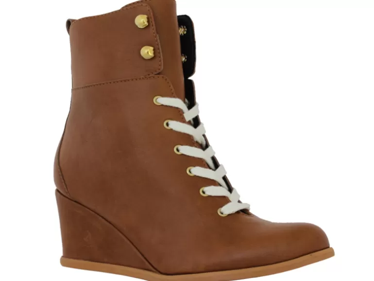 Vegan Chic Posh Wedge Boots By FAIR>Women Vegan Boots