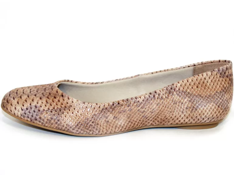 Vegan Chic Rukh Snake Flat By Neuaura>Women Vegan Flats | Designer