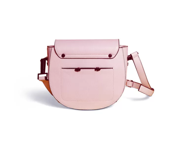 Vegan Chic Saddle Crossbody Bag By Niko Ineko> Handbags