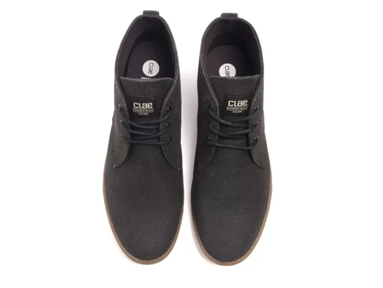 Vegan Chic Strayhorn Mid Top Hemp Canvas Sneaker By Clae> Sneakers | Vegan Casual