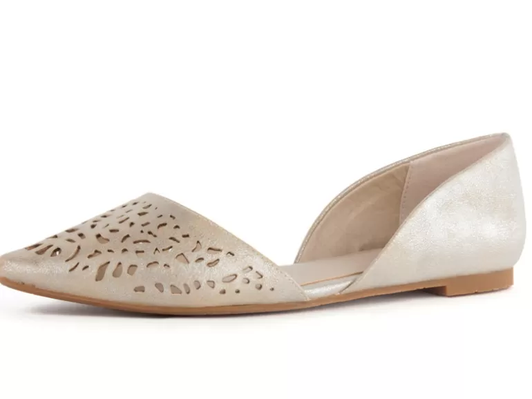 Vegan Chic Take Me Away Cutout Flat By BC Footwear>Women Vegan Flats