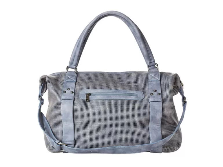 Vegan Chic The Perforated Weekender Bag By Jeane & Jax> Handbags