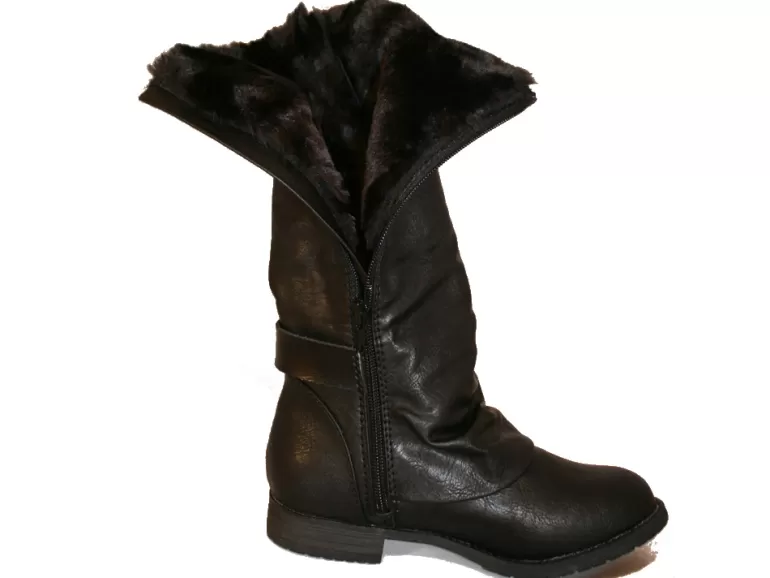 Vegan Chic Tonya Boot With Faux Shearling Lining By Blowfish>Women Vegan Boots