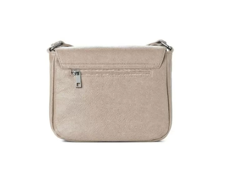 Vegan Chic Zipper Flap Crossbody Bag By Jeane & Jax> Handbags